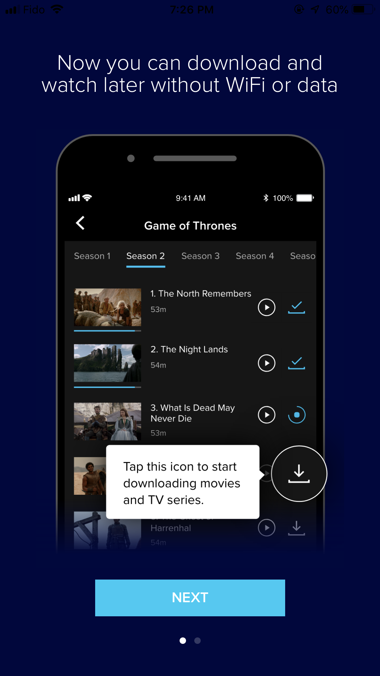 CraveTV screenshot