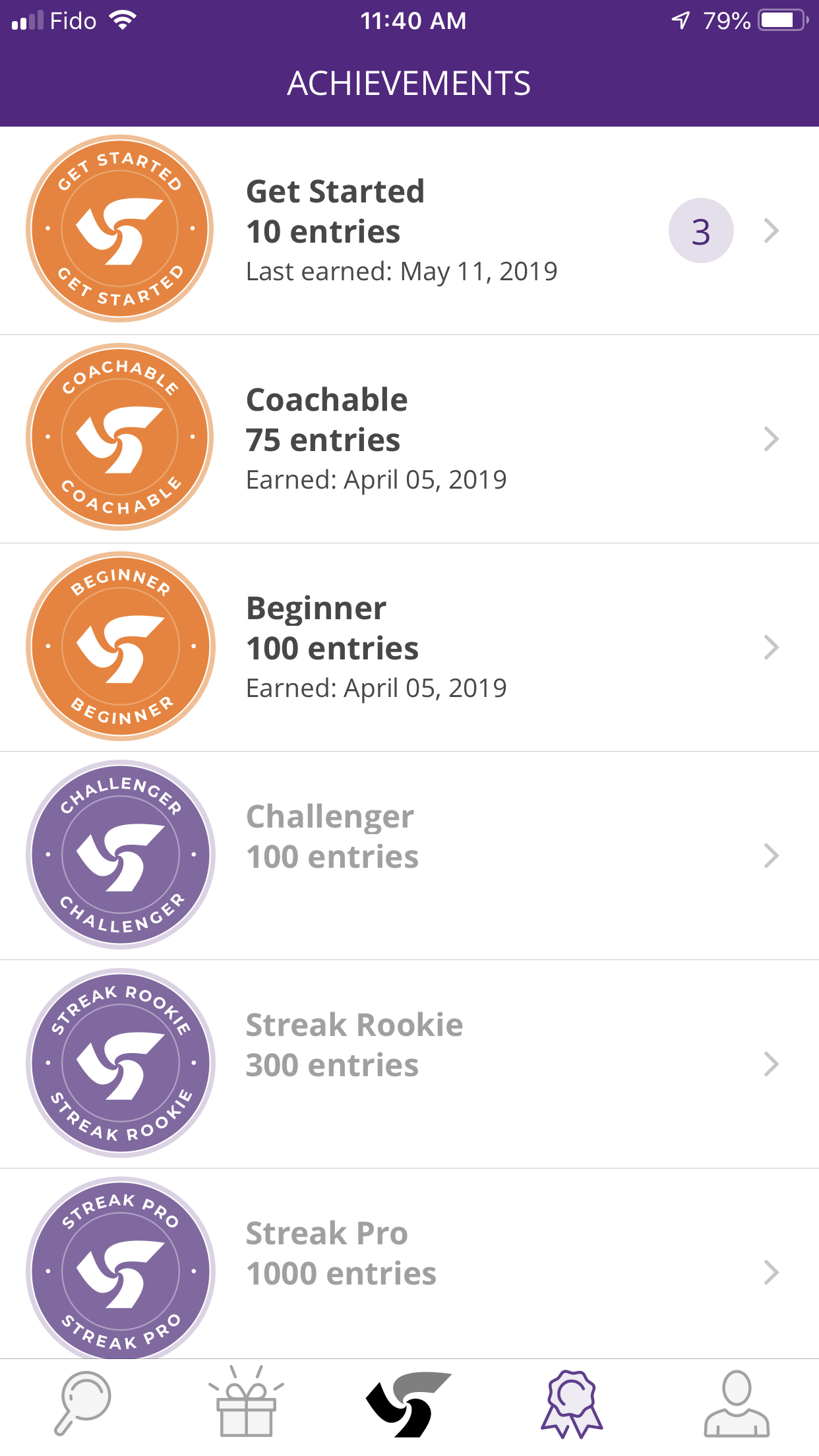 ParticipACTION screenshot